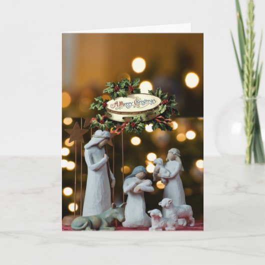 kerstWenskaart Feestdagen Kaart (Voorkant)