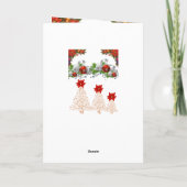 kerstWenskaart Feestdagen Kaart (Achterkant)