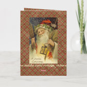 kerstWenskaart Feestdagen Kaart (Achterkant)