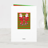 kerstWenskaart Feestdagen Kaart (Achterkant)