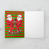 kerstWenskaart Feestdagen Kaart (Binnen)