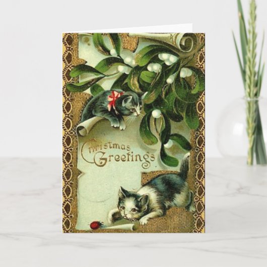  kerstWenskaart Feestdagen Kaart (Voorkant)