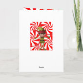 kerstWenskaart Feestdagen Kaart (Achterkant)