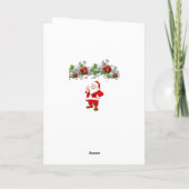 kerstWenskaart Feestdagen Kaart (Achterkant)