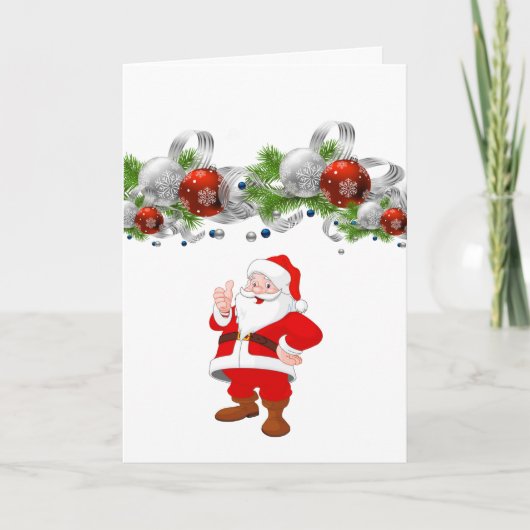 kerstWenskaart Feestdagen Kaart (Voorkant)