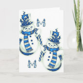 kerstWenskaart Feestdagen Kaart (Voorkant)