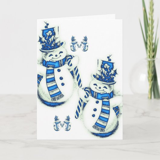 kerstWenskaart Feestdagen Kaart (Voorkant)