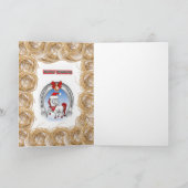 kerstWenskaart Feestdagen Kaart (Binnen)