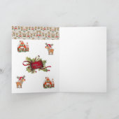 kerstWenskaart Feestdagen Kaart (Binnen)