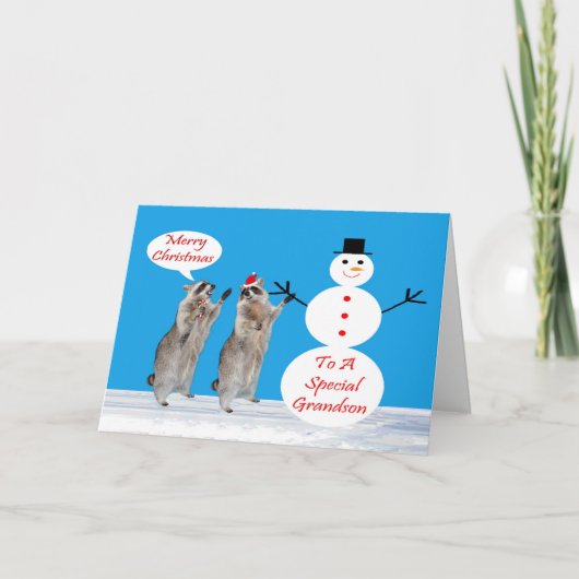 kerstWenskaart Feestdagen Kaart (Voorkant)