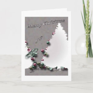 kerstwenskaart feestdagen kaart