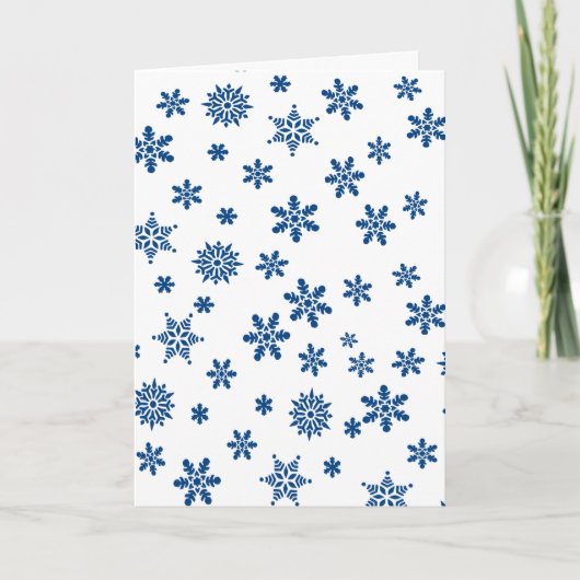 kerstWenskaart Feestdagen Kaart (Voorkant)