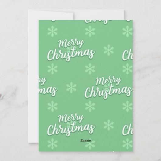 kerstWenskaart Feestdagenkaart (Achterkant)