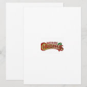 kerstWenskaart Feestdagenkaart (Voorkant / Achterkant)