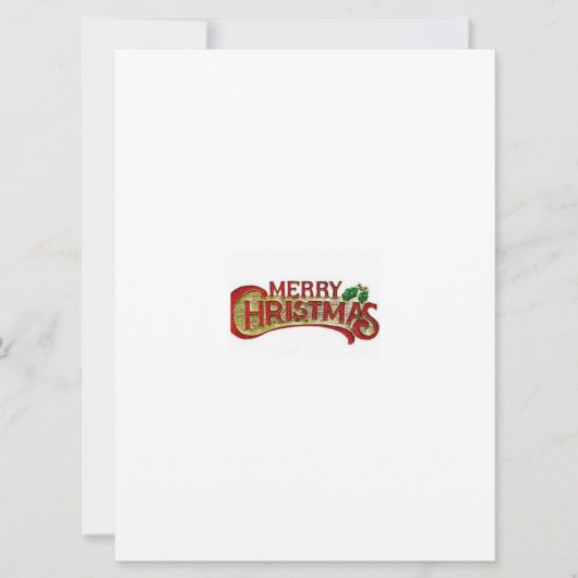 kerstWenskaart Feestdagenkaart (Voorkant)