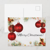 kerstWenskaart Feestdagenkaart (Voorkant / Achterkant)