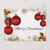 kerstWenskaart Feestdagenkaart (Voorkant)