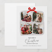 kerstWenskaart Feestdagenkaart (Voorkant / Achterkant)