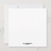 kerstWenskaart Feestdagenkaart (Achterkant)