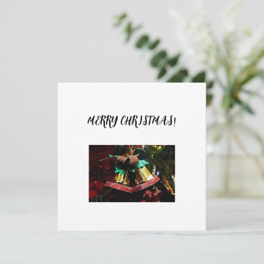 kerstWenskaart Feestdagenkaart (Staand voorkant)