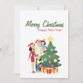 kerstWenskaart Feestdagenkaart (Voorkant)