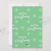 kerstWenskaart Feestdagenkaart (Achterkant)