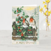  kerstWenskaart Kaart (Gele Bloem)