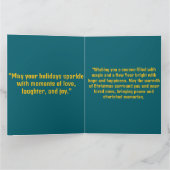 kerstWenskaart Kaart (Binnen)