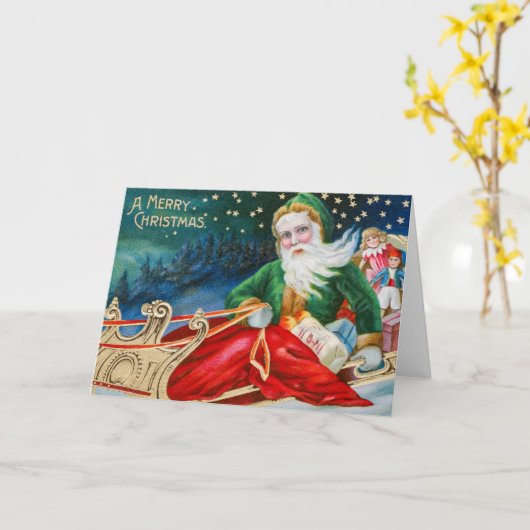  kerstWenskaart Kaart (Gele Bloem)