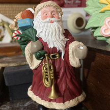 kerstWenskaart met kerstman