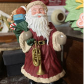 kerstWenskaart met kerstman Kaart