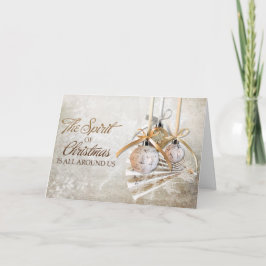 kerstWenskaart - Muziekthema Feestdagen Kaart