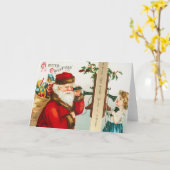  kerstWenskaart voor kerstfeestdagen Kaart (Gele Bloem)