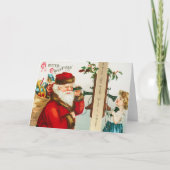  kerstWenskaart voor kerstfeestdagen Kaart (Voorkant)