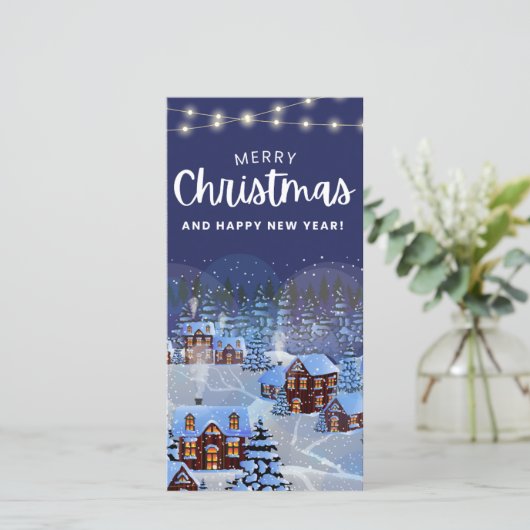 Kerstwenskaarten (Staand voorkant)