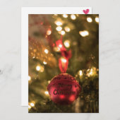 kerstWenskaarten Feestdagenkaart (Voorkant / Achterkant)