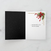 Kerstwereldbolornament met sterren kaart (Binnen)