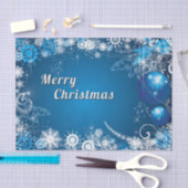 kerstwhisky Snowflake Swirls Tissuepapier (Craft)