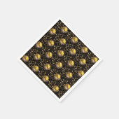 kerstWieg Nativiteitsscène Baubles Starry Chic Servet (Hoek)