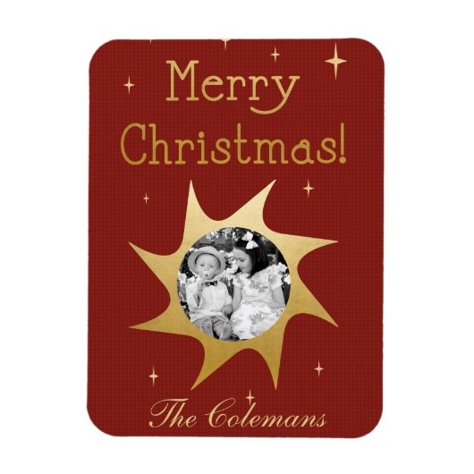 kerstwieken - fotomagneet magneet (Verticaal)