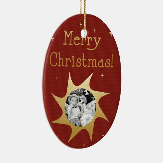 kerstwieken met glans - ornament (Rechts)