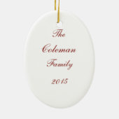 kerstwieken met glans - ornament (Achterkant)