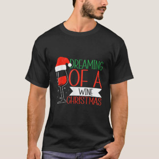 Kerstwijn Alcohol Pajama T-shirt
