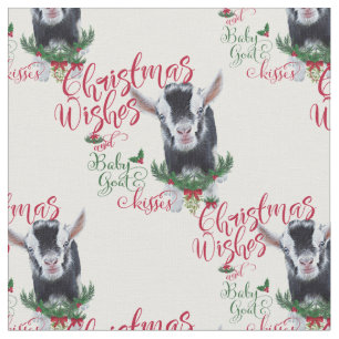 kerstwijn Baby Goat Kisses Pygmy Goat Stof