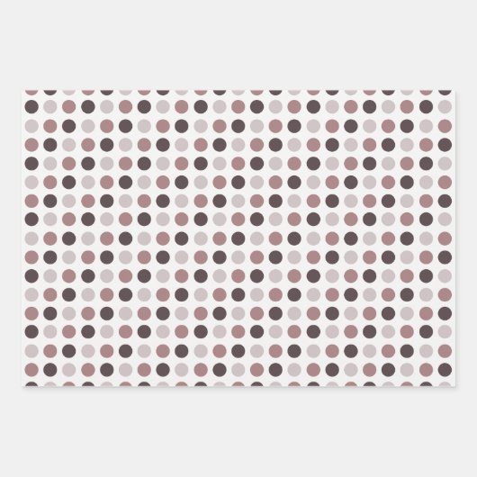 kerstwijn Berry Grey Roos Abstract Pset Inpakpapier Vel (Voorkant 2)