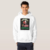 Kerstwijn Hoodie (Voorkant volledig)