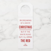 kerstwijn Label (Voorkant)