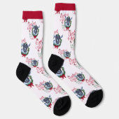 kerstwijn met Baby gehakte Sokken (Rechts)