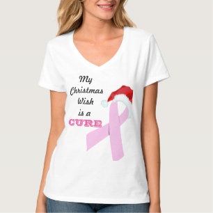 kerstwijn roze T-Shirt