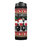 kerstwijn thermosbeker (Voorkant)